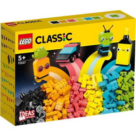 Конструктор LEGO Classic Творчі неонові веселощі на 333 деталі (11027) - фото 6
