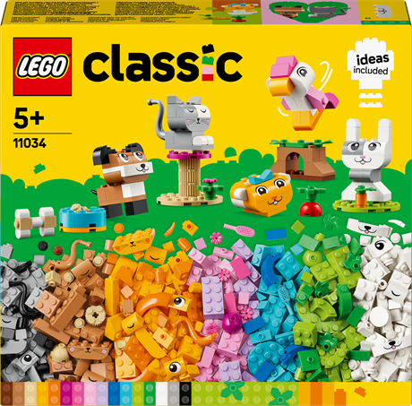 Конструктор LEGO Classic Творчі улюбленці 450 деталей (11034) - фото 0