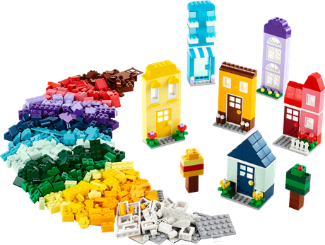 Конструктор LEGO Classic Творческие дома 850 деталей (11035) - фото 1