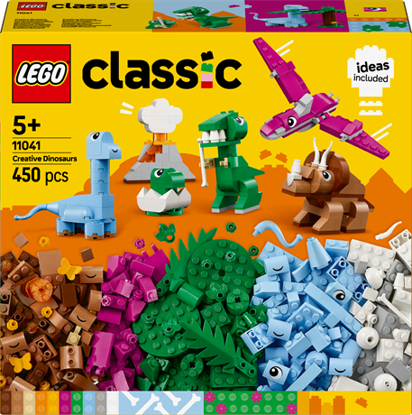 Конструктор LEGO Classic Творчі динозаври 450 деталей (11041) - фото 2