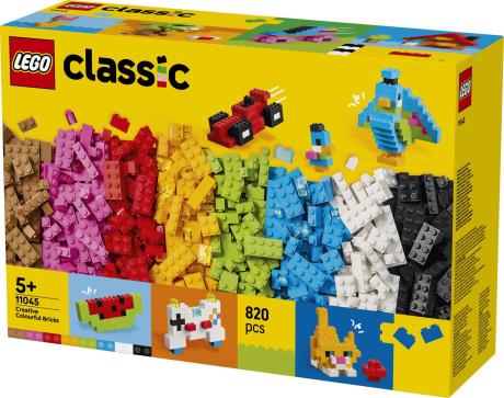Конструктор LEGO® Classic Креативные красочные кубики Конструктор, 820 деталей (11045) - фото 0
