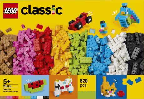 Конструктор LEGO® Classic Креативные красочные кубики Конструктор, 820 деталей (11045) - фото 0