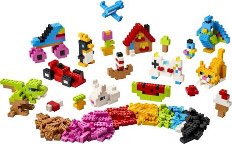 Конструктор LEGO® Classic Креативные красочные кубики Конструктор, 820 деталей (11045) - фото 0