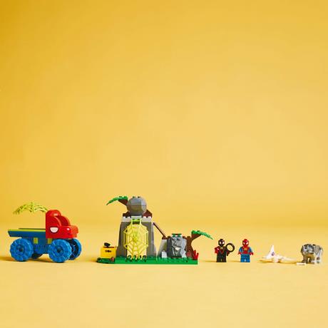 Конструктор LEGO Marvel Павук та його неймовірні друзі Динозаврячий рятувальний транспорт команди Павука 136 деталей (11199) - фото 10