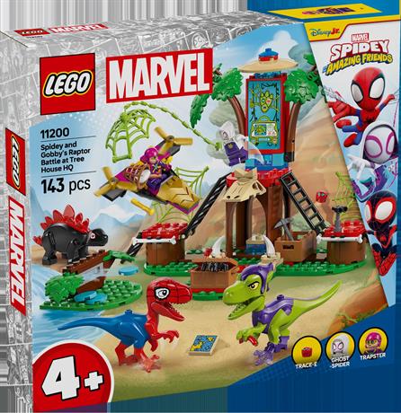 Конструктор LEGO Spiday Marvel Битва Павука та раптора Гоббі у штаб-будинку на дереві (11200) - фото 4