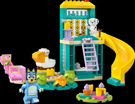 Конструктор LEGO Bluey Веселощі з Блуї та Хлоєю на ігровому майданчику 104 деталі (11201) - фото 2