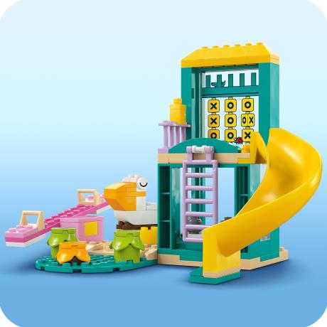Конструктор LEGO Bluey Веселощі з Блуї та Хлоєю на ігровому майданчику 104 деталі (11201) - фото 3