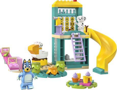 Конструктор LEGO Bluey Веселощі з Блуї та Хлоєю на ігровому майданчику 104 деталі (11201) - фото 14