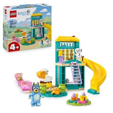 Конструктор LEGO Bluey Веселощі з Блуї та Хлоєю на ігровому майданчику 104 деталі (11201) - фото 0