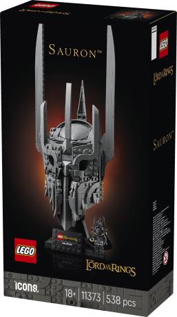 Конструктор LEGO® Icons Володар перснів: шолом Саурона 538 деталей (11373) - фото 9