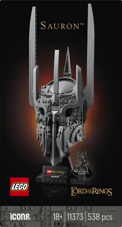 Конструктор LEGO® Icons Володар перснів: шолом Саурона 538 деталей (11373) - фото 10