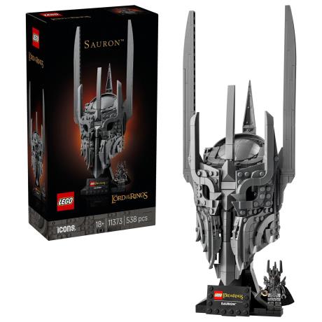 Конструктор LEGO® Icons Володар перснів: шолом Саурона 538 деталей (11373) - фото 0