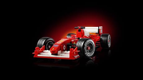 Конструктор LEGO® Icons Ferrari F2004 та Michael Schumacher 735 деталей (11375) - фото 12