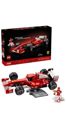 Конструктор LEGO® Icons Ferrari F2004 та Michael Schumacher 735 деталей (11375) - фото 15