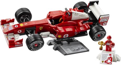 Конструктор LEGO® Icons Ferrari F2004 та Michael Schumacher 735 деталей (11375) - фото 15