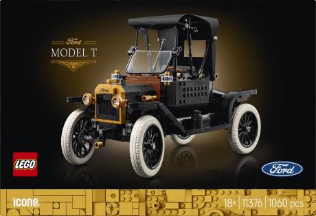 Конструктор LEGO® Icons Ford Model T, набор с моделью автомобиля 1060 деталей (11376) - фото 27