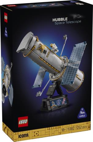 Конструктор LEGO® Icons Космічний телескоп «Габбл» - Набір наукового декору  (11382) - фото 10