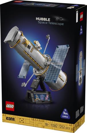 Конструктор LEGO® Icons Космічний телескоп «Габбл» - Набір наукового декору  (11382) - фото 11