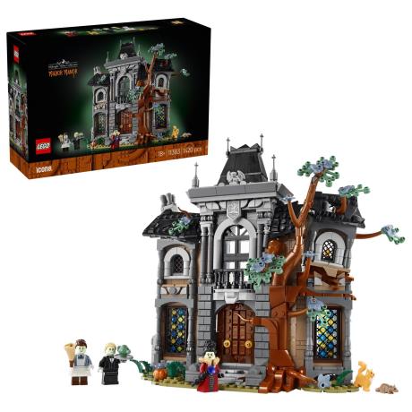 Конструктор LEGO® Icons Маєток пані мера - Набір для побудови моторошного особняка (11383) - фото 0