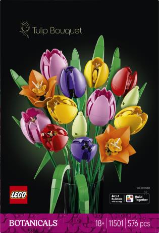 Конструктор LEGO Botanicals Букет тюльпанів 576 Деталей (11501) - фото 2