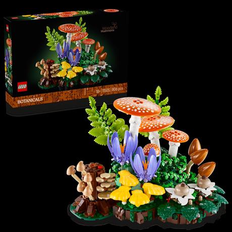 Конструктор LEGO® Botanicals Лесные грибы Набор для конструирования, 806 деталей (11505) - фото 1
