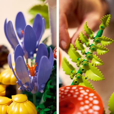 Конструктор LEGO® Botanicals Лісові гриби Набір для конструювання, 806 детал1 (11505) - фото 2