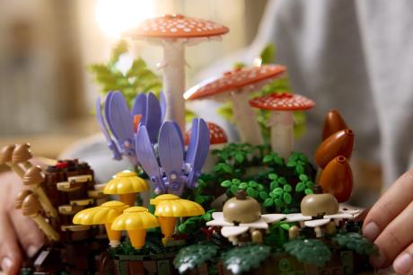 Конструктор LEGO® Botanicals Лісові гриби Набір для конструювання, 806 детал1 (11505) - фото 4