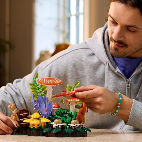 Конструктор LEGO® Botanicals Лісові гриби Набір для конструювання, 806 детал1 (11505) - фото 9