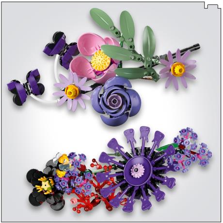 Конструктор LEGO® Botanicals та LEGO® Editions Букет квітів Олівії Родріґо (11507) - фото 8