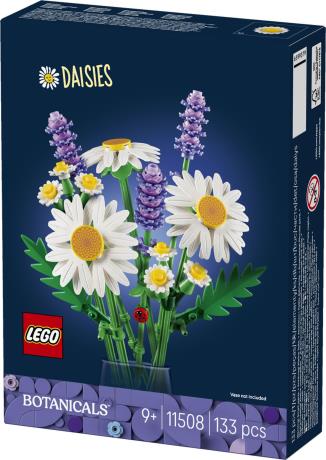 Конструктор LEGO Botanicals Ромашки 133 Деталі (11508) - фото 5