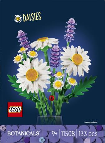 Конструктор LEGO Botanicals Ромашки 133 Деталі (11508) - фото 6