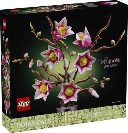 Конструктор LEGO® Botanicals Гілки магнолії 435 Деталей  (11510) - фото 26