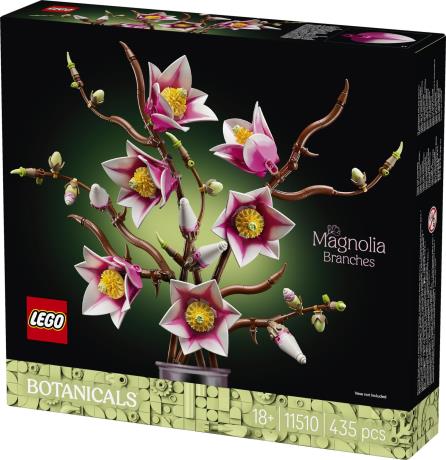Конструктор LEGO® Botanicals Гілки магнолії 435 Деталей  (11510) - фото 26