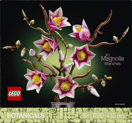 Конструктор LEGO® Botanicals Гілки магнолії 435 Деталей  (11510) - фото 26