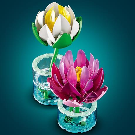 Конструктор LEGO® Botanicals Кувшинка Цветочный набор для конструирования, 259 деталей (11511) - фото 6