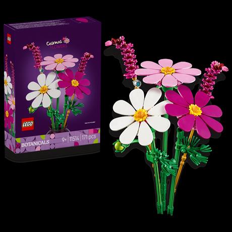 Конструктор LEGO® Botanicals Цветы космеи Набор для коструйки, 171 деталь (11514) - фото 3
