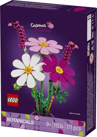 Конструктор LEGO® Botanicals Квіти космеї Набір для коструювання, 171 деталь (11514) - фото 8