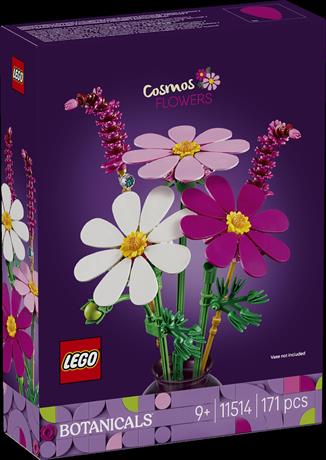 Конструктор LEGO® Botanicals Цветы космеи Набор для коструйки, 171 деталь (11514) - фото 0