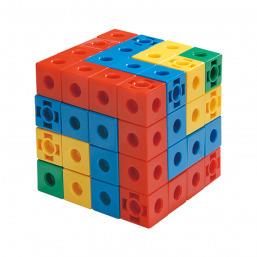 Навчальний набір Gigo Об'ємні фігури з кубиків, 2 см (1167) - фото 1