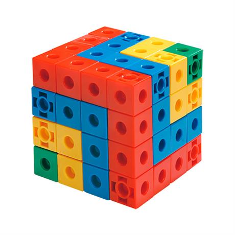 Навчальний набір Gigo Об'ємні фігури з кубиків, 2 см (1167R) - фото 2