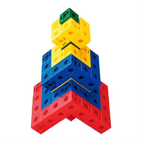 Навчальний набір Gigo Об'ємні фігури з кубиків, 2 см (1167R) - фото 3