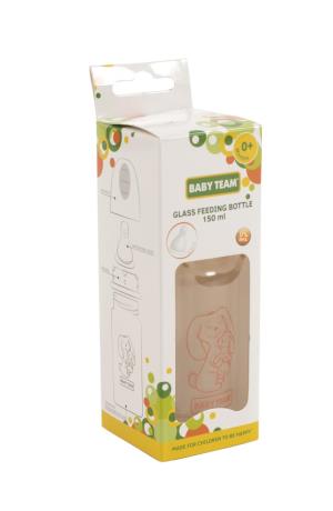 Пляшечка для годування скляна, 150 мл (150 ml) (1210) - фото 1