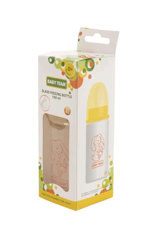 Пляшечка для годування скляна, 150 мл (150 ml) (1210) - фото 3