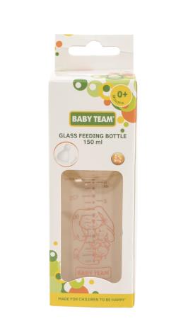 Пляшечка для годування скляна, 150 мл (150 ml) (1210) - фото 4