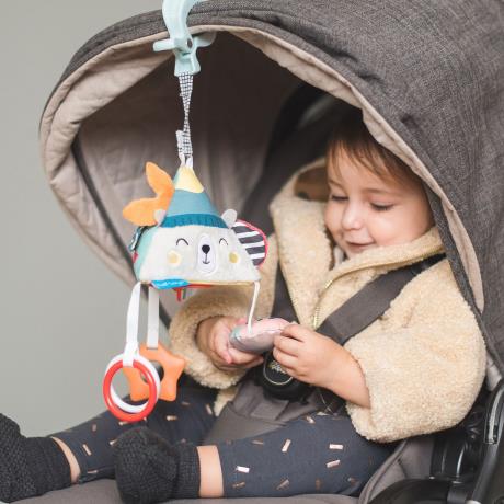 Розвивальна іграшка-підвіска Taf Toys Полярне сяйво Снігова пірамідка (12255) - фото 2