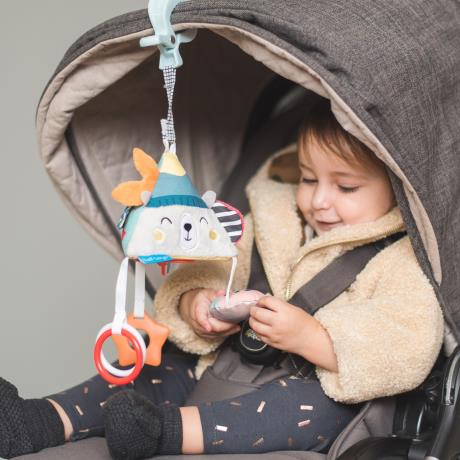 Розвивальна іграшка-підвіска Taf Toys Полярне сяйво Снігова пірамідка (12255) - фото 9