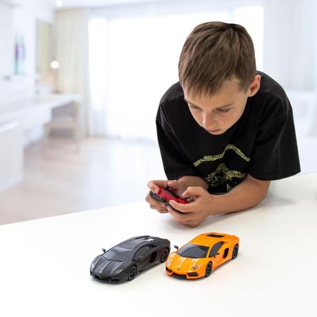 Машинка на радіокеруванні KS Drive Lamborghini Aventador LP 700-4 помаранчевий 1:24 (124GLBO) - фото 8