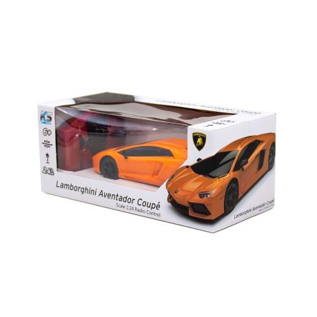 Машинка на радіокеруванні KS Drive Lamborghini Aventador LP 700-4 помаранчевий 1:24 (124GLBO) - фото 9
