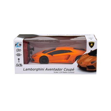 Машинка на радіокеруванні KS Drive Lamborghini Aventador LP 700-4 помаранчевий 1:24 (124GLBO) - фото 10