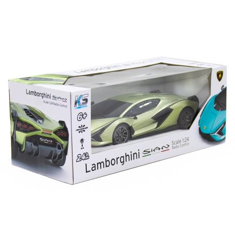 Машинка на радіокеруванні KS Drive Lamborghini Sian зелений 1:24 (124GLSG) - фото 1